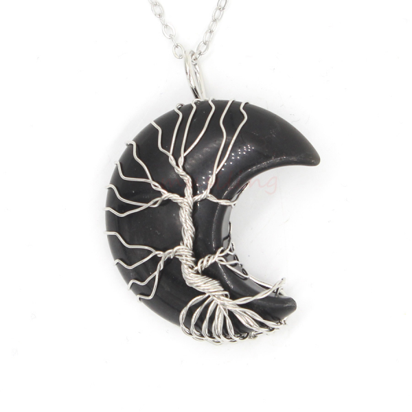 Crystal Moon Pendant Necklace for Trendy Girls | Cute Lunar Charm Jewelry for Everyday Fashion & Thoughtful Gifts - Image 18