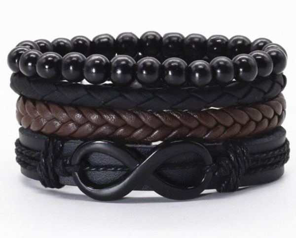 Earthbound Elegance: Vintage Braided Leather Bracelet for Grounding, Strength, and Timeless Masculine Style - Image 22