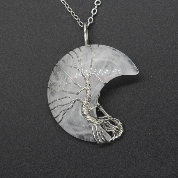Crystal Moon Pendant Necklace for Trendy Girls | Cute Lunar Charm Jewelry for Everyday Fashion & Thoughtful Gifts - Image 23