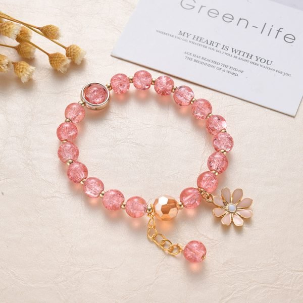 Elegant Glass Bead Bracelet | Nine Colors of Light for Everyday Style & Inner Balance - Image 9