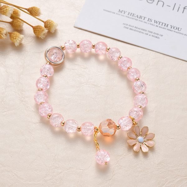 Elegant Glass Bead Bracelet | Nine Colors of Light for Everyday Style & Inner Balance - Image 5