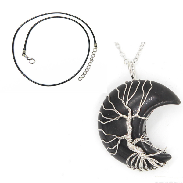 Crystal Moon Pendant Necklace for Trendy Girls | Cute Lunar Charm Jewelry for Everyday Fashion & Thoughtful Gifts - Image 7