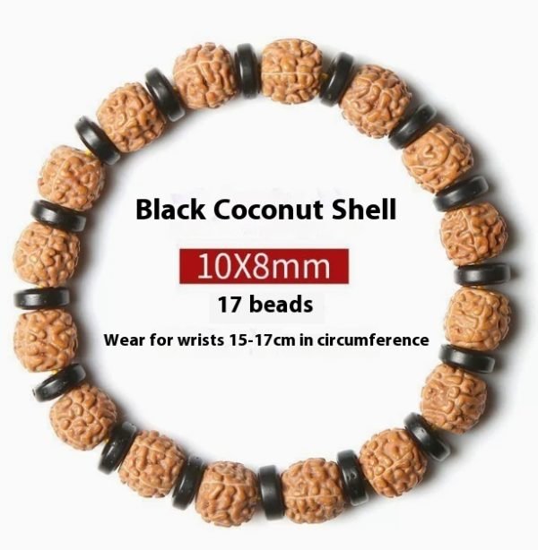 Natural Lava & Agate Stone Mala Bracelet | Meditation Meets Modern Masculine Fashion - Image 3