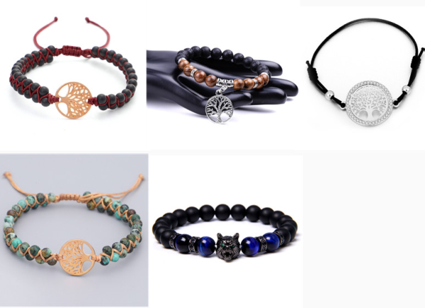 Woven Double Tree of Life Yoga Bracelet | Energy Balancing Twine & Natural Stone Elegance - Image 8