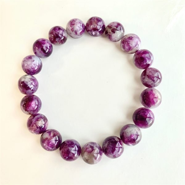 Purple Vision Grandmother Crystal – Bracelet of Inner Sight & Ancestral Wisdom - Image 3